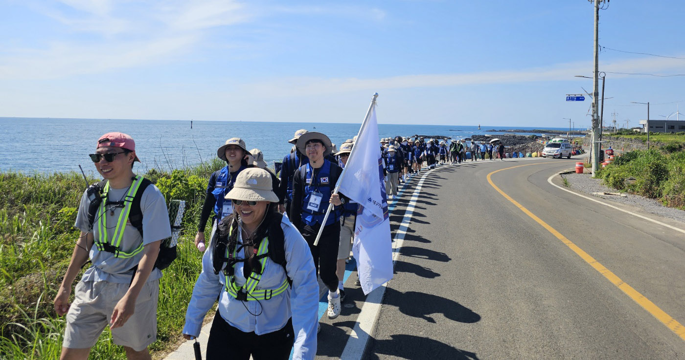 제주도 110km 국토대장정-함께 걷길